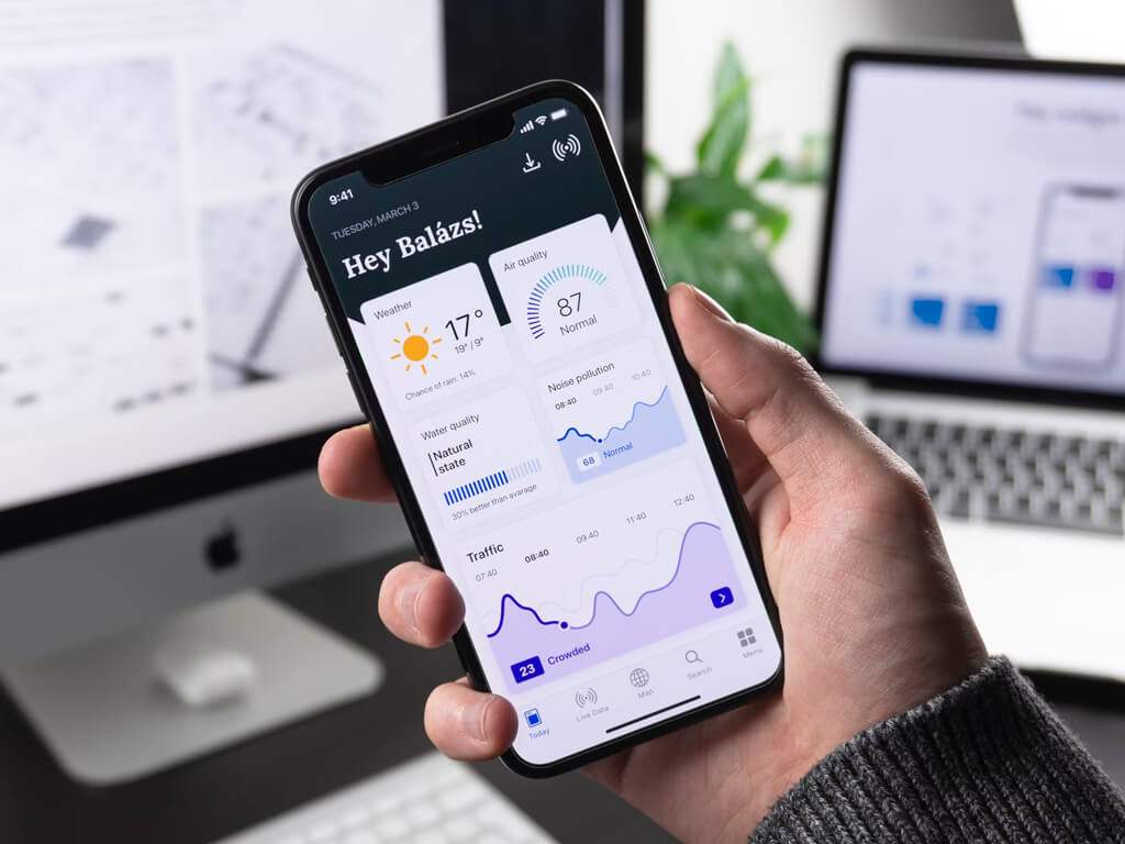 Mobile dashboard UI concept by Hasib Abir